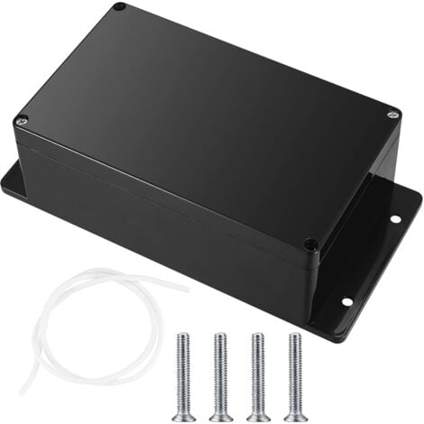 Black Junction Box 200mmx120mmx75mm