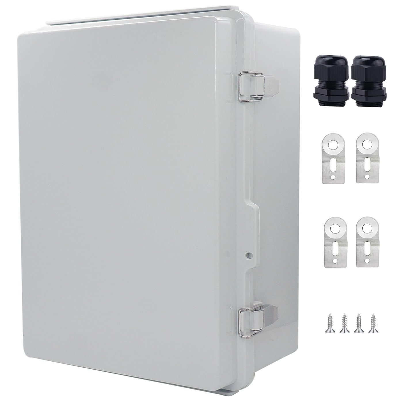 IP67 Waterproof Junction Box, ABS Plastic Electrical Enclosure, 410x310x180mm