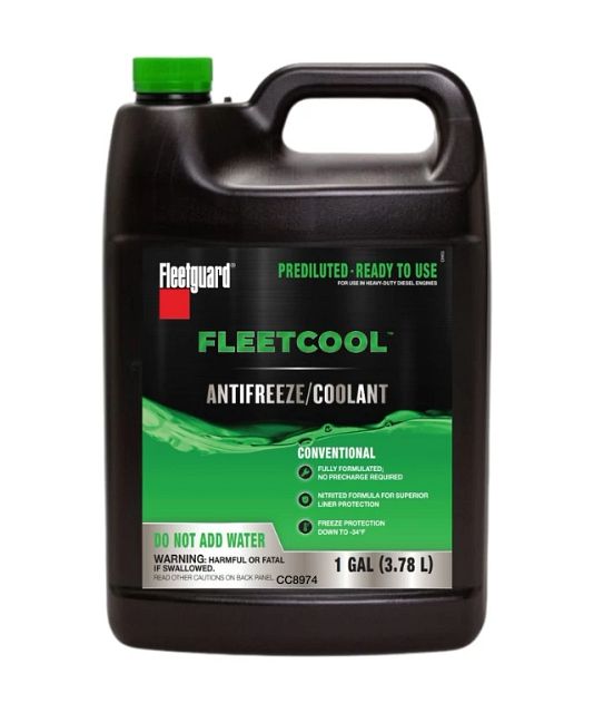 CC8974 Fleetcool EG 50/50 Premix Coolant