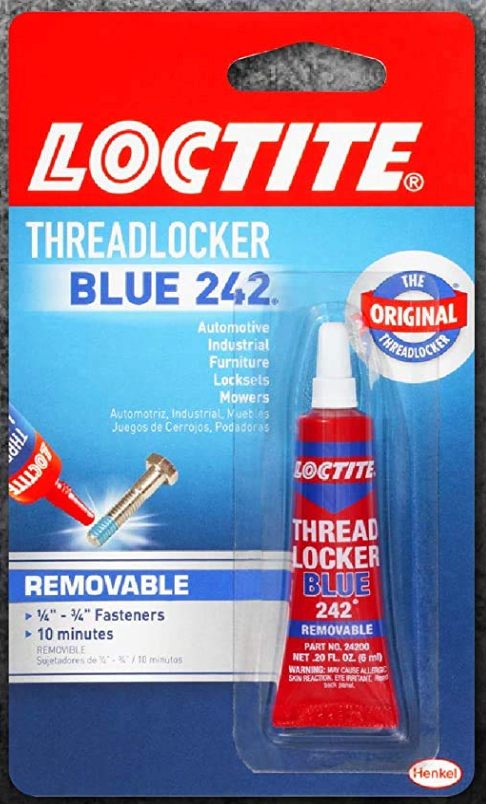 Loctite Threadlocker Blue 242