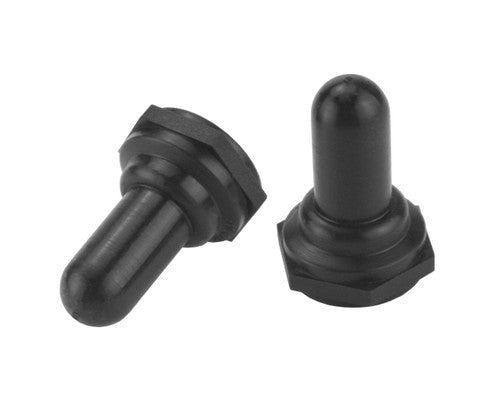 Bat Toggle Switch Silicone Rubber Boot - Black