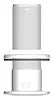 TruDesign Skin Fittings Domed Long