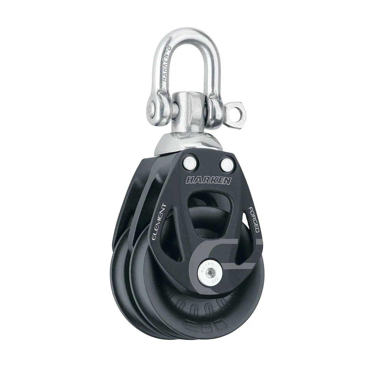 80 mm Element Double Block - Swivel