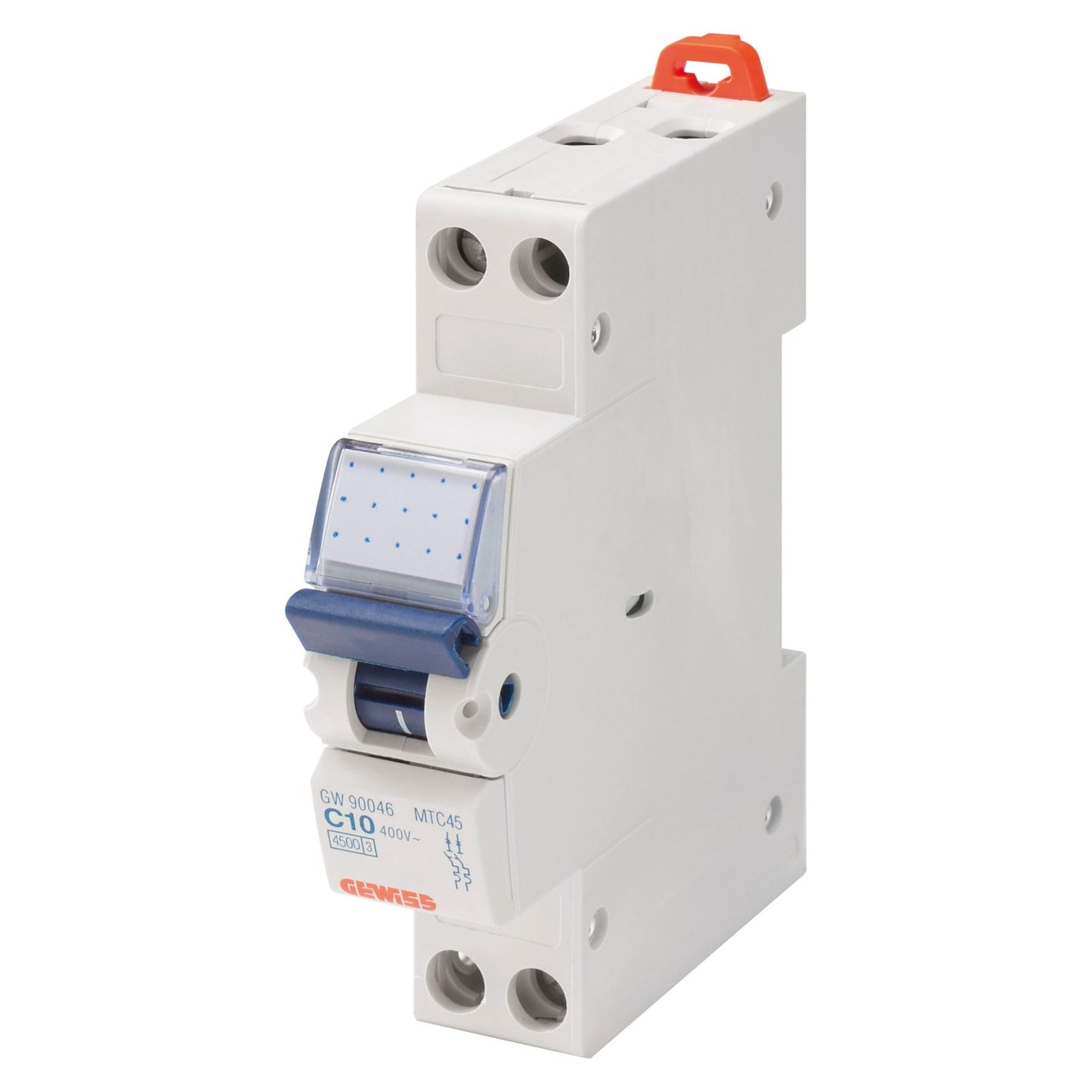COMPACT MINIATURE CIRCUIT BREAKER - MTC 45 - 1P+N CHARACTERISTIC C 20A - 1MODULE