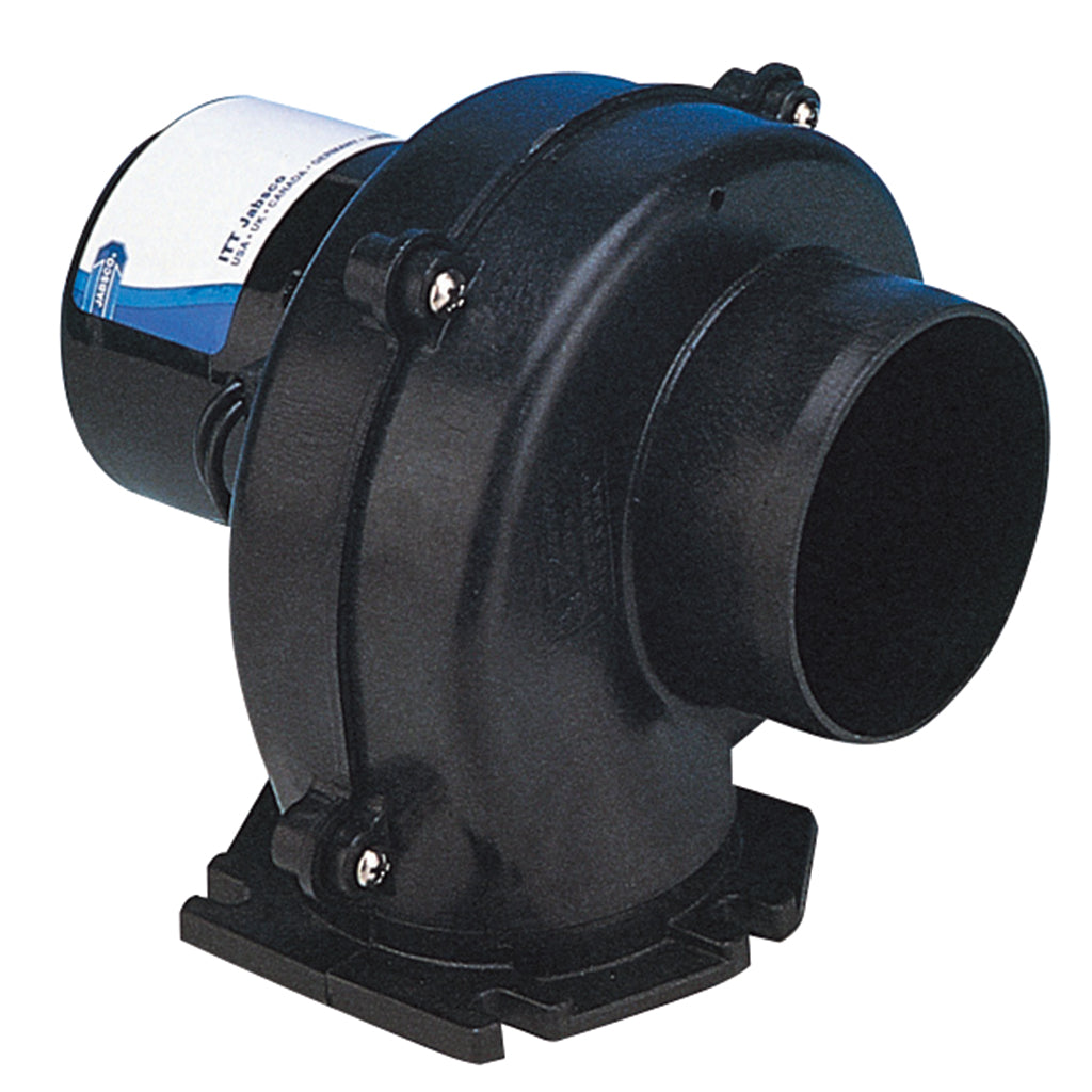 Jabsco 35115-0020 3 inch 105 CFM 12V flangemount blower