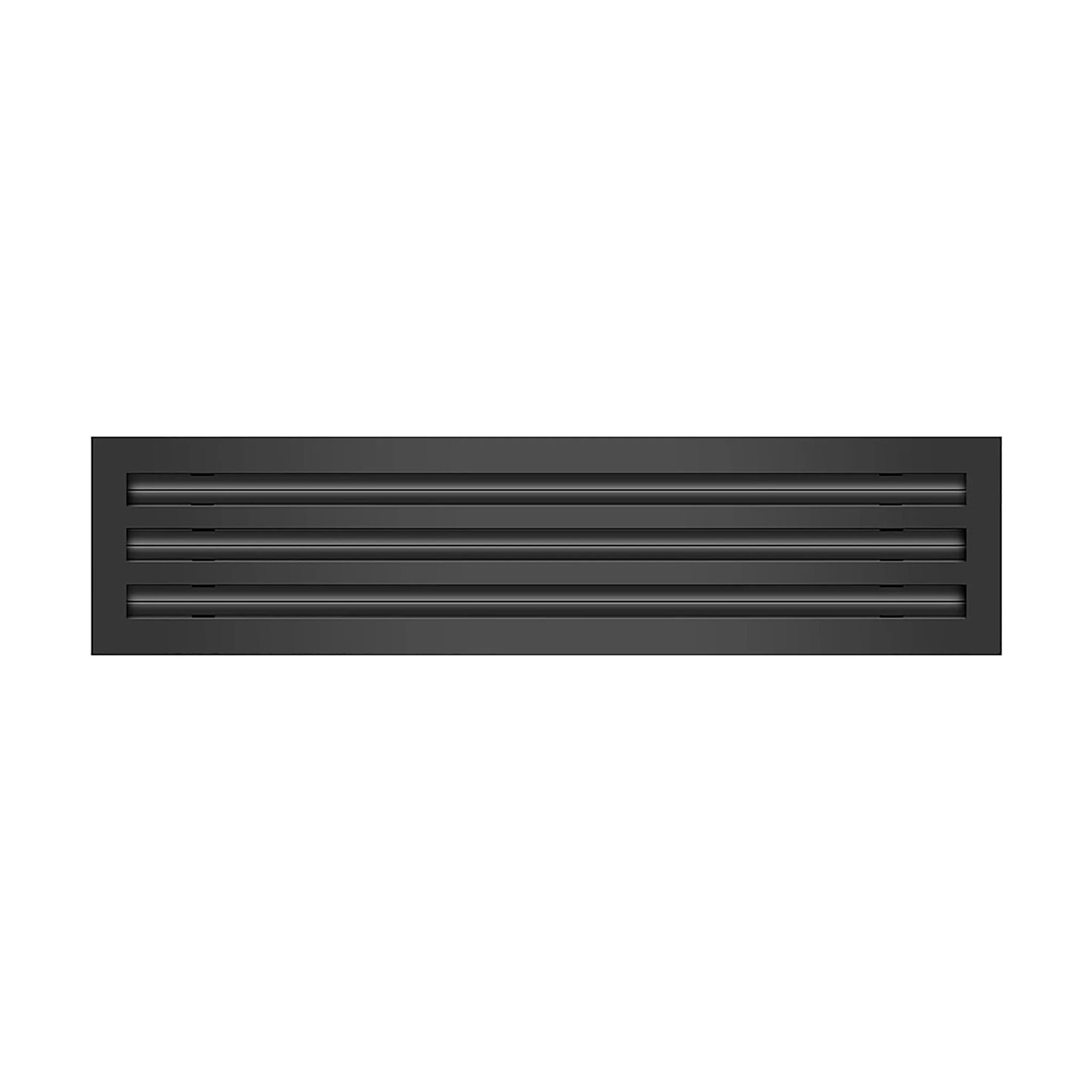 24 Black Inch Linear Slot Diffuser - 3 Slot - Triple Slot