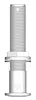 TruDesign Skin Fittings Domed Long