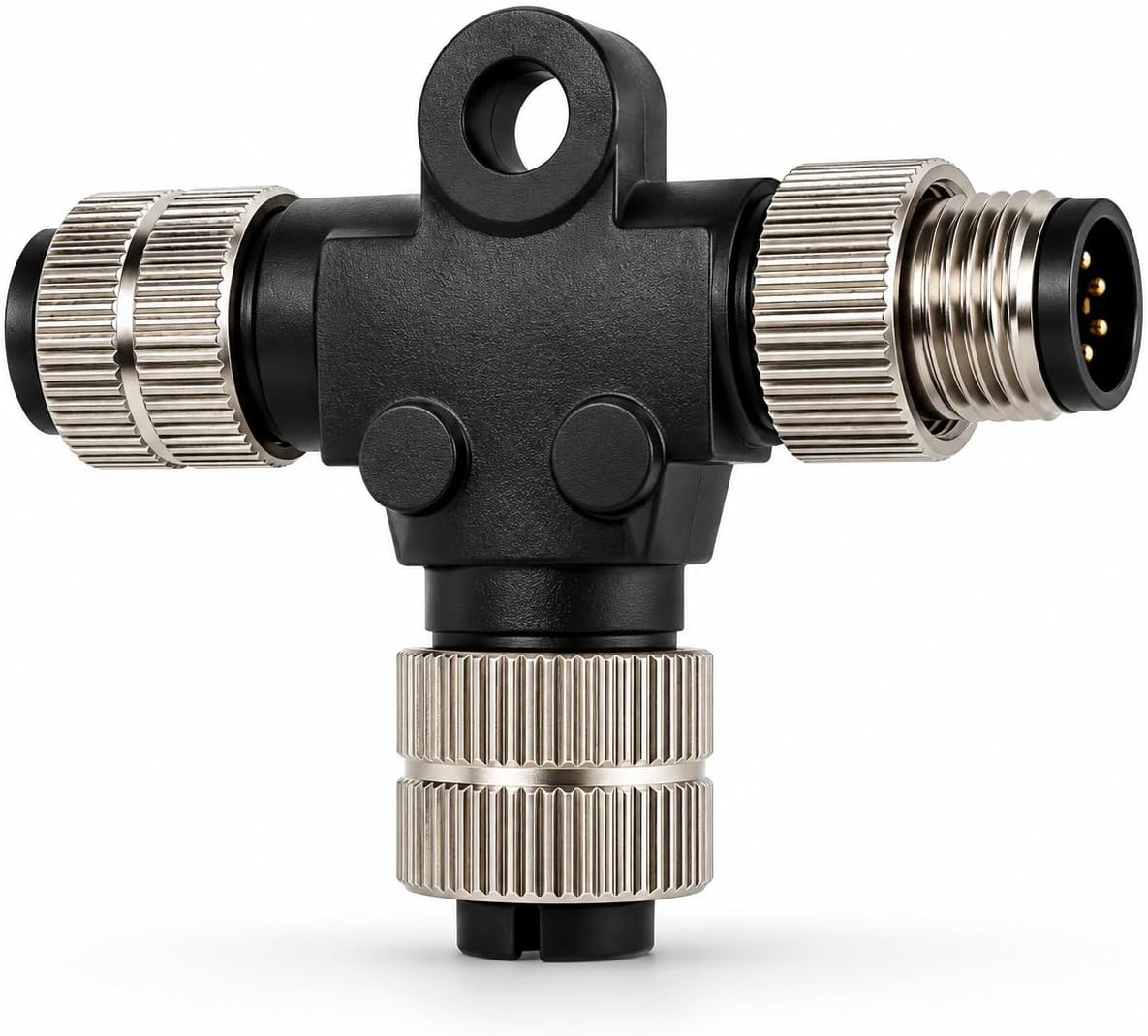 Metal-Shielded NMEA 2000 T-Connector, 3-Way