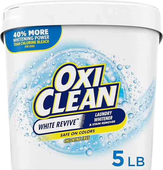 OxiClean White Revive Laundry Whitener and Stain Remover Powder