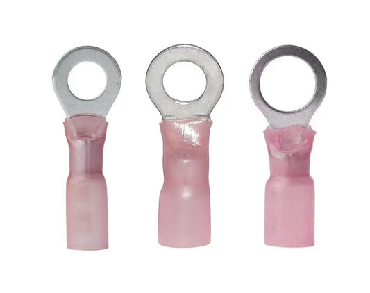 Ring Terminals for 22 AWG–16 AWG Wire – Set of 5