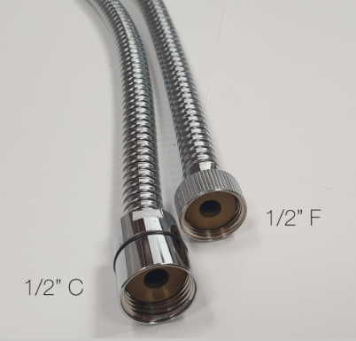 Barka Chrome Shower Hose