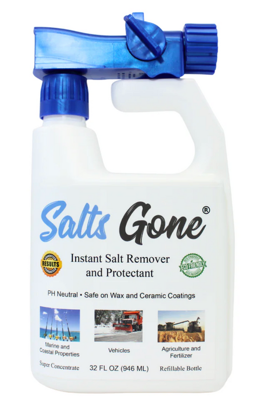 Salts Gone 32oz. Refillable Spray Bottle