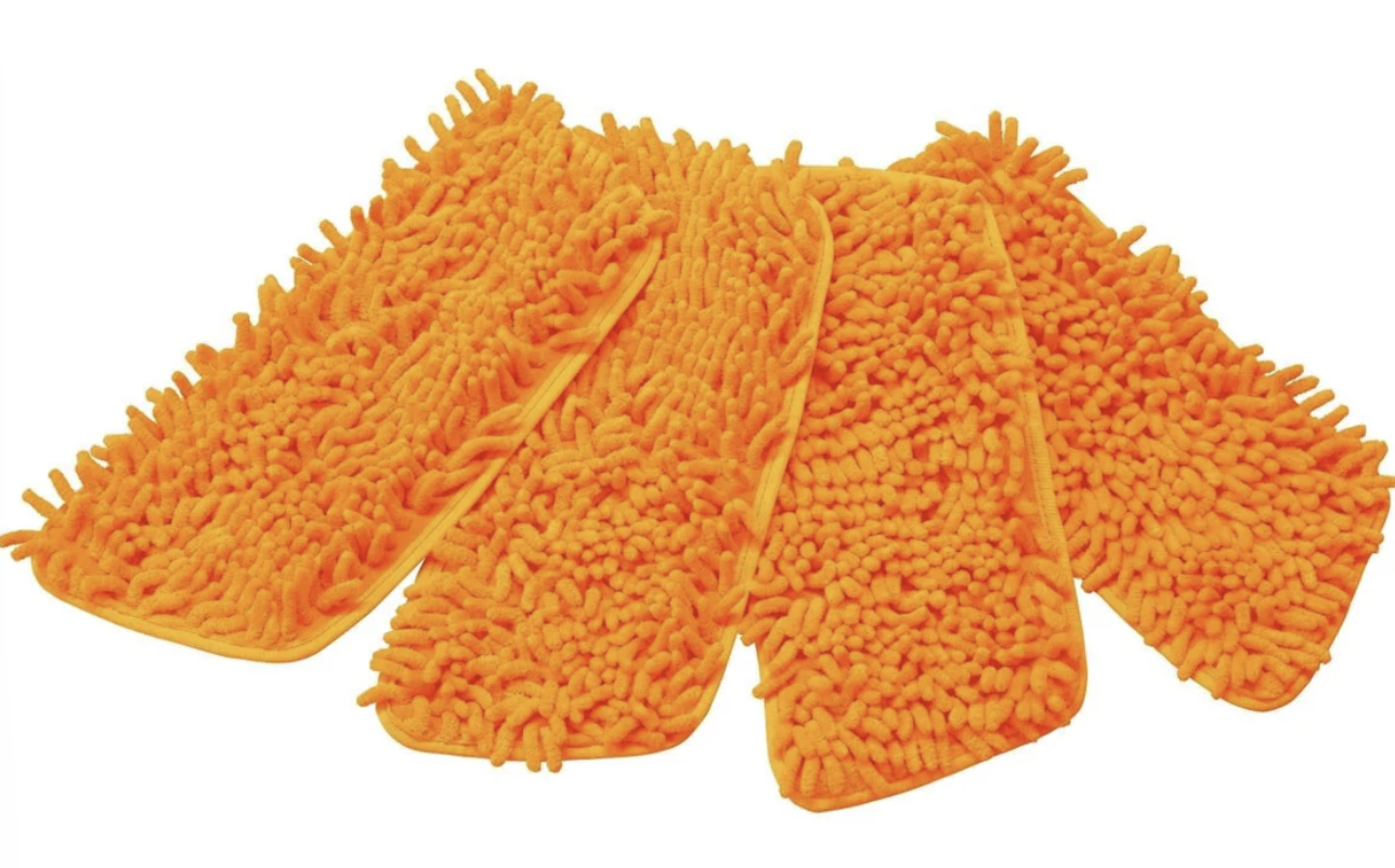 Wet or Waterless Mop 10" Pads 4-Pack