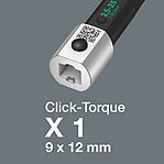 Click-Torque torque wrench for insert tools
