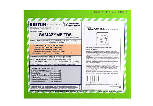 Gamazyme TDS — Toilet Descaler ("Blue Bombs") - 1 PC
