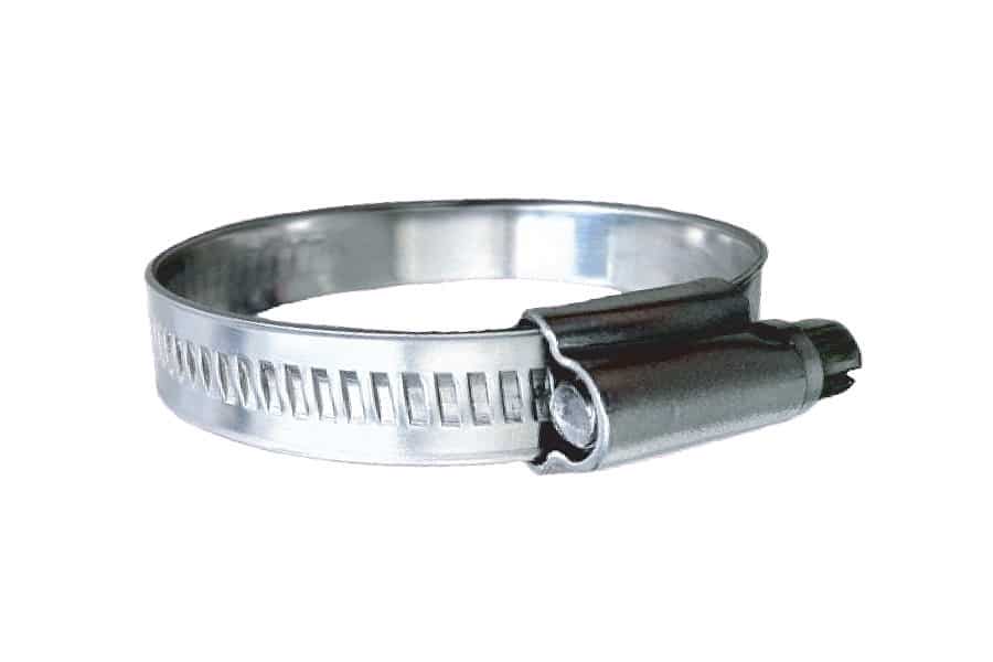 Trident Marine 316 SS Non-Perforated Worm Gear Hose Clamp - 15/32 Inch Band