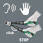 Click-Torque torque wrench for insert tools