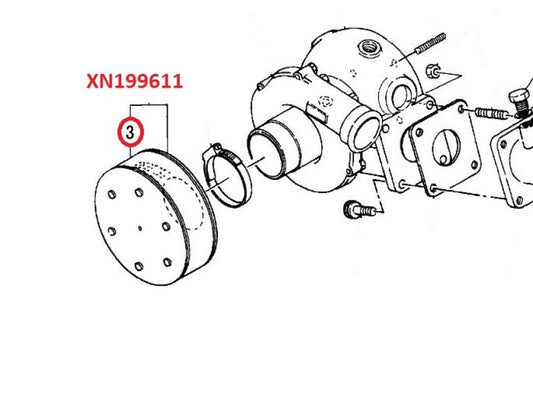 Yanmar 4LV Seawater Pump Impeller Kit