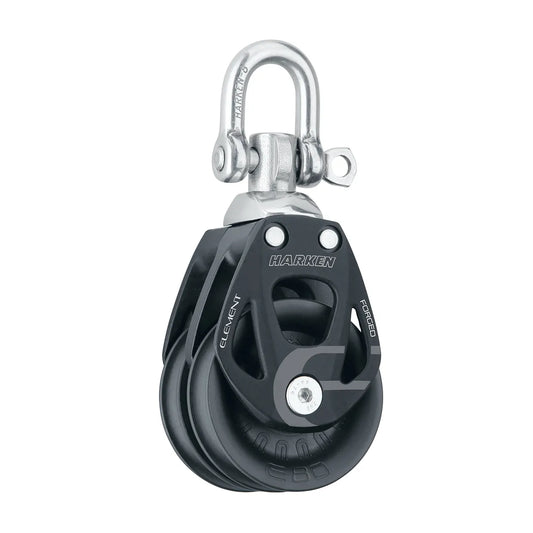80 mm Element Double Block - Swivel