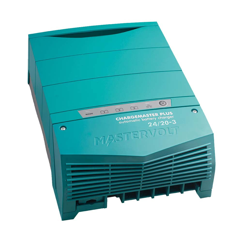 Mastervolt ChargeMaster Plus 24/20-3 marine charger model 44320205 alternate angle