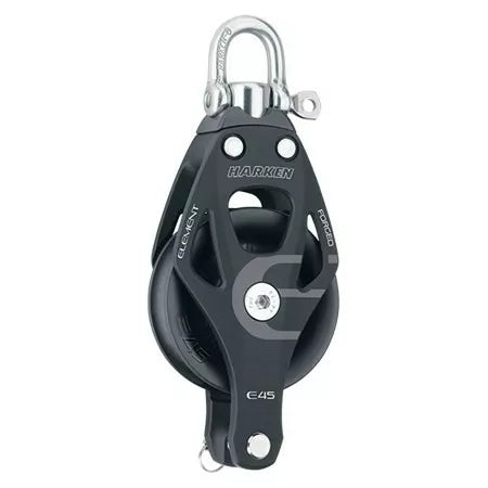 Harken Element Block, – 45mm, Single Swivel w/Becket