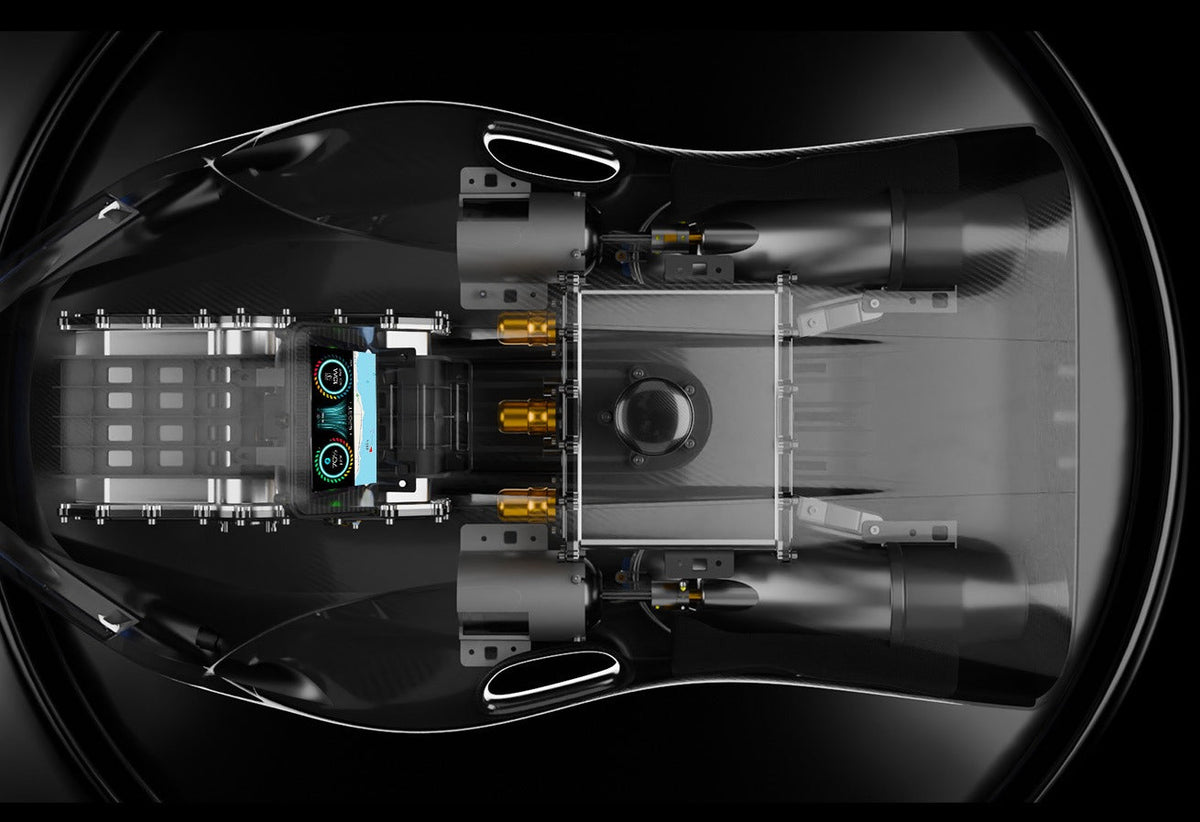 Official SeaNXT Elite internal-system reference image; not a verified photo of the standalone ECU sub-assembly.