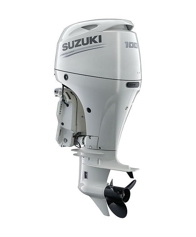 Suzuki DF100BTL White 20-inch shaft