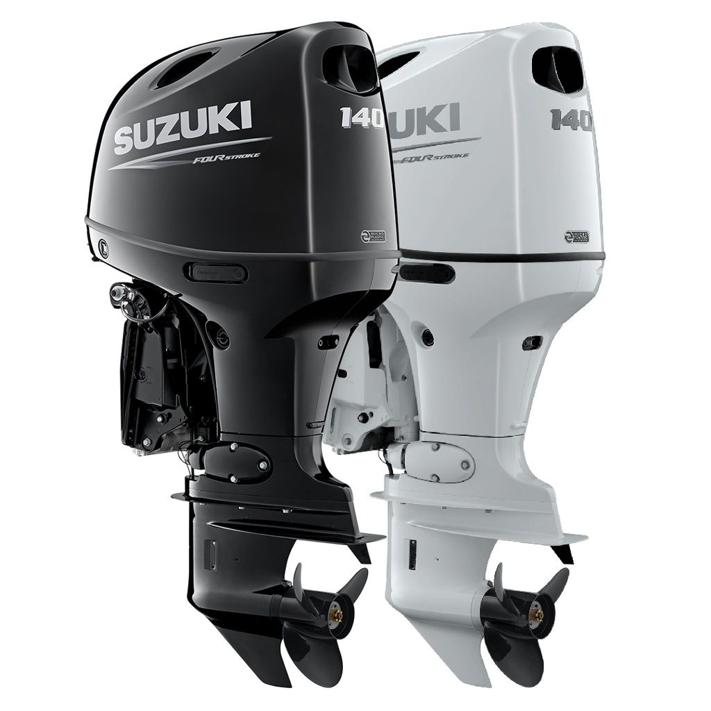 Suzuki DF140B 140HP engines black and white