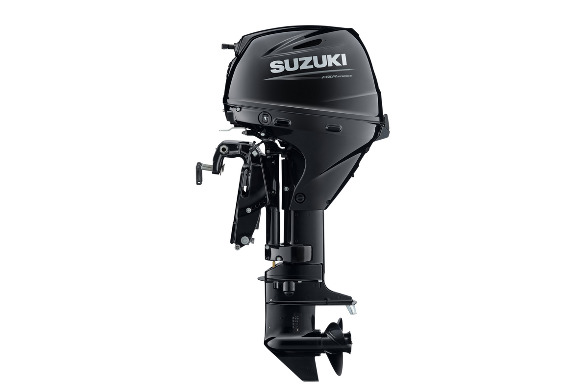 Suzuki DF25A 25HP outboard motor black model-family representative