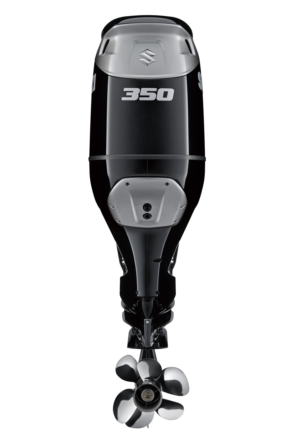 Suzuki DF350AMD 350HP integrated steering model, rear view
