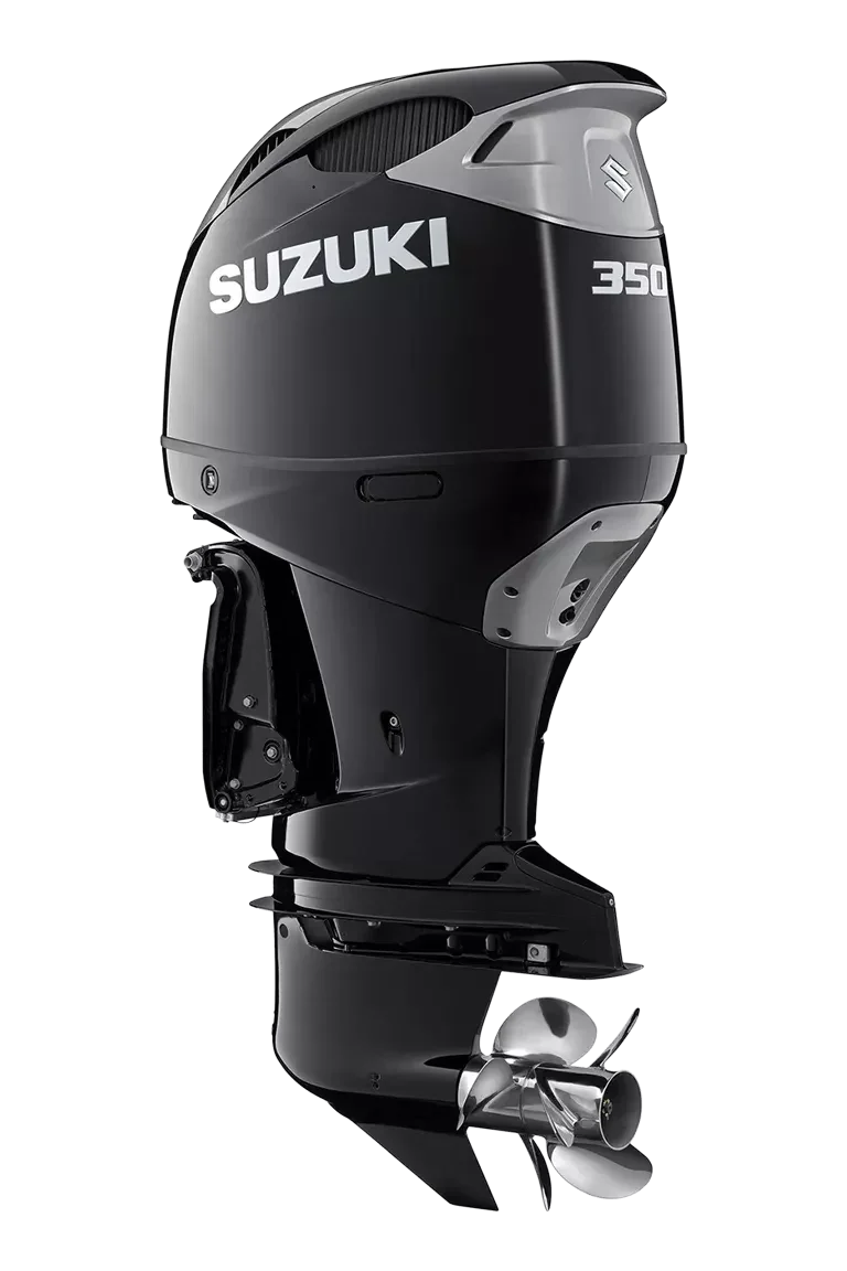 Suzuki DF350ATX gloss Black official Suzuki Germany