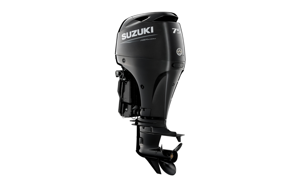 Suzuki DF75A 75HP outboard black model-family representative