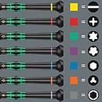 Kraftform Micro 12 Electronics 1 Screwdriver set for electronic applications, 12 pieces