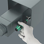 8011 Zyklop Mini 4 Bit ratchet, 1/4"