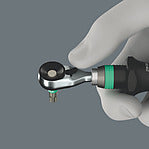 8011 Zyklop Mini 4 Bit ratchet, 1/4"