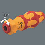 Kraftform Kompakt VDE 17 extra slim 2 Tool finder, 17 pieces